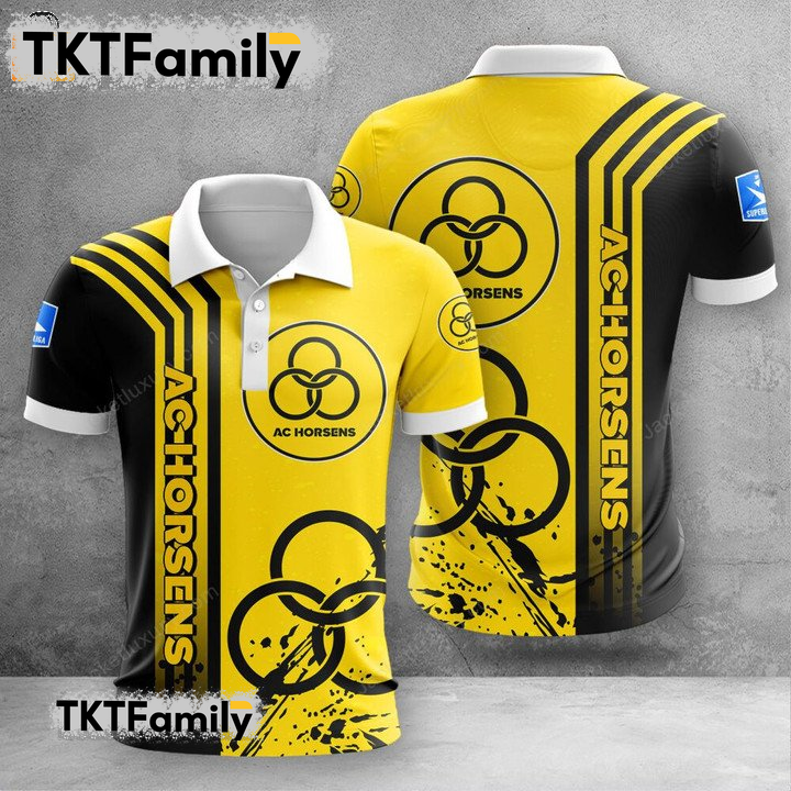 AC Horsens 3d polo shirt yAh TKT Familys