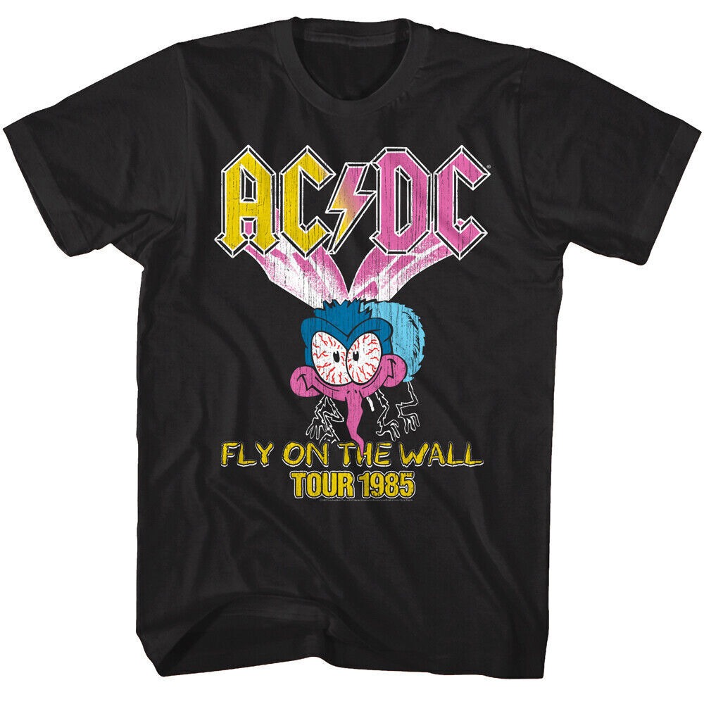 ACDC Fly on the Wall Tour 85 Men's T Shirt