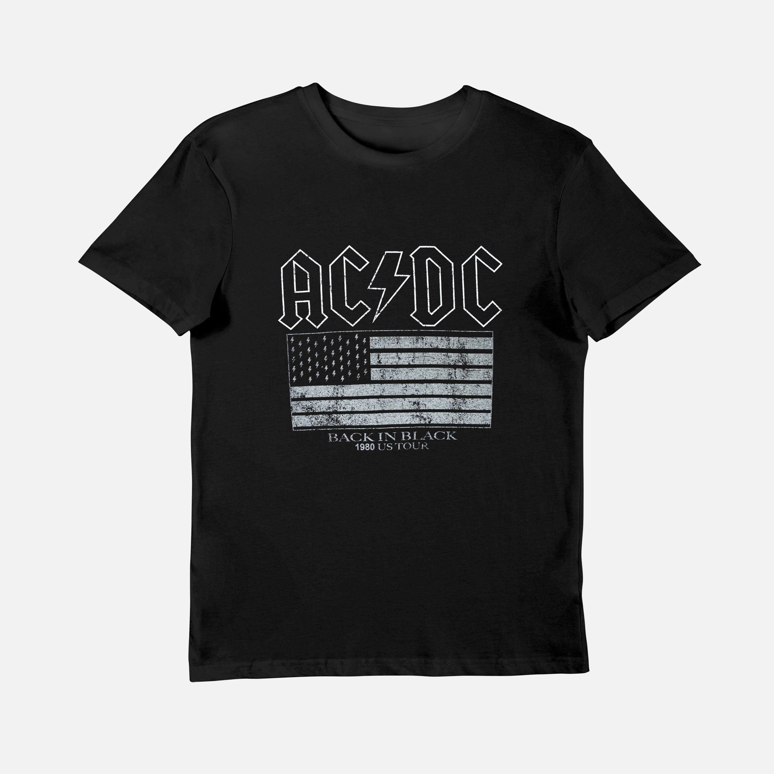 ACDC Unisex Black Graphic T-Shirt