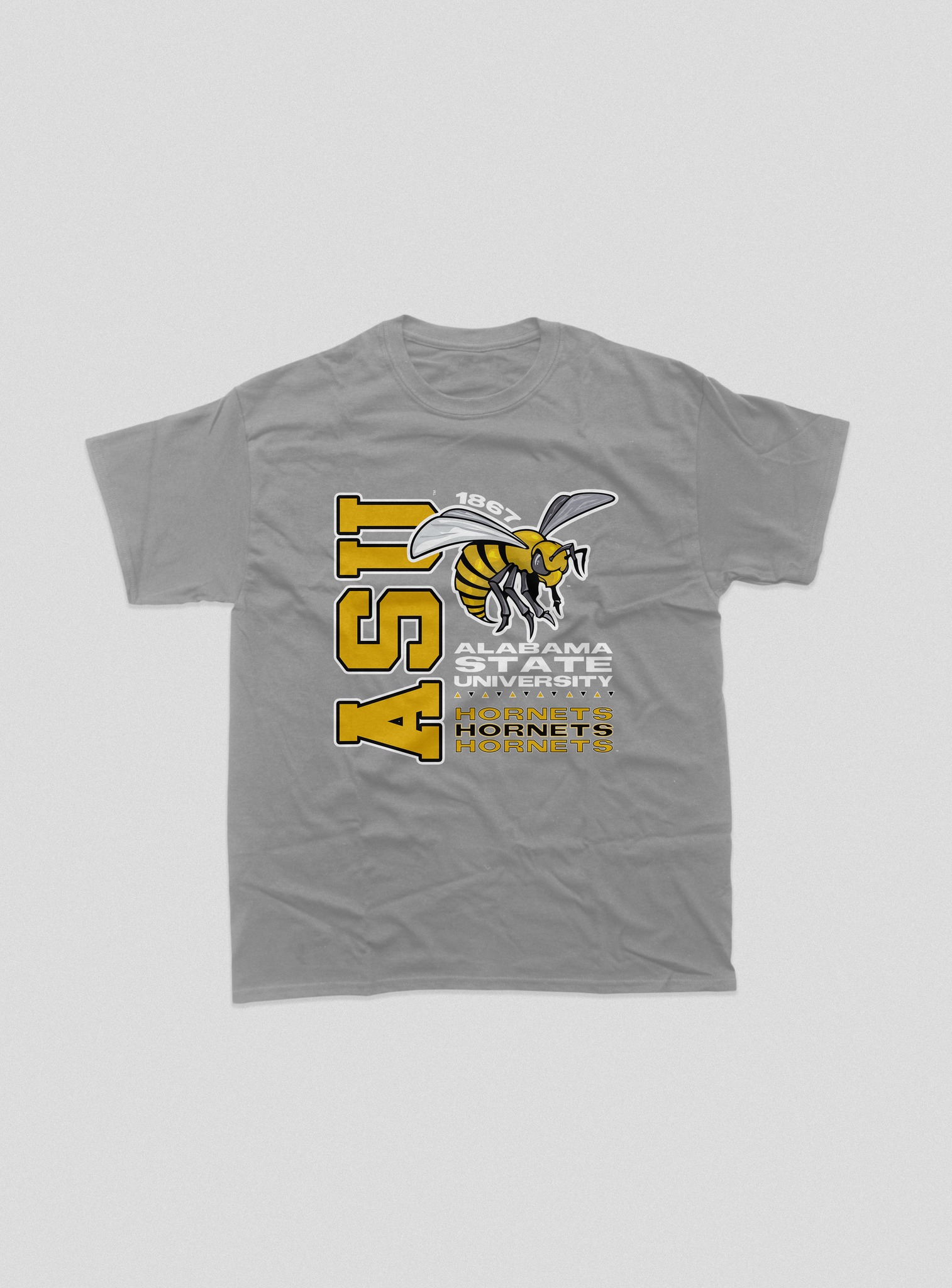 ALABAMA STATE TOUR TEE GREY