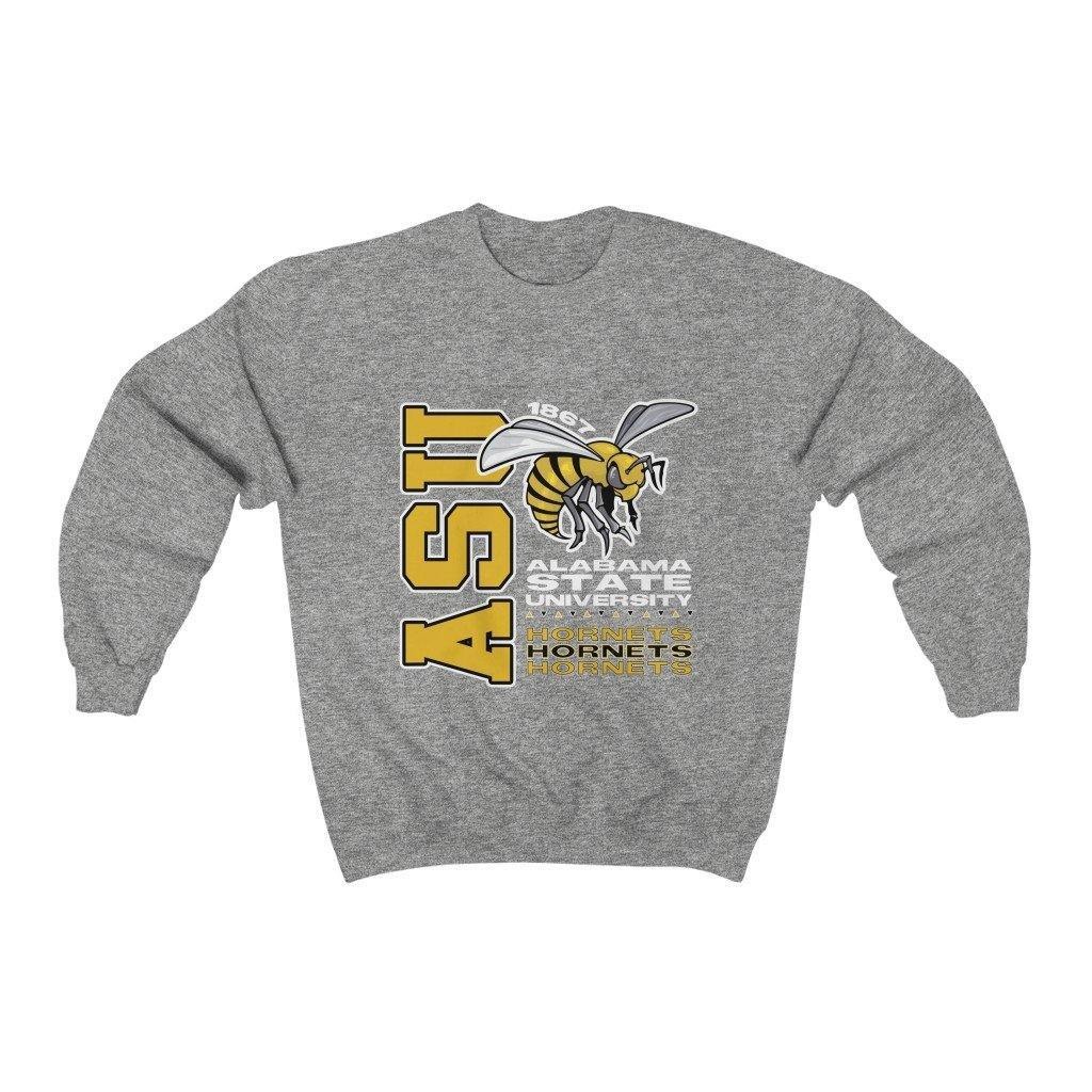 ALABAMA STATE TOUR UNISEX HEAVY BLEND CREWNECK GREY COLOR