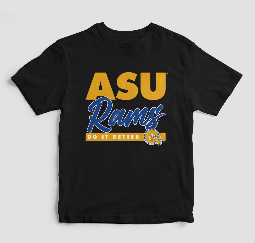 ALBANY STATE DOES IT BETTER T-SHIRT BLACK