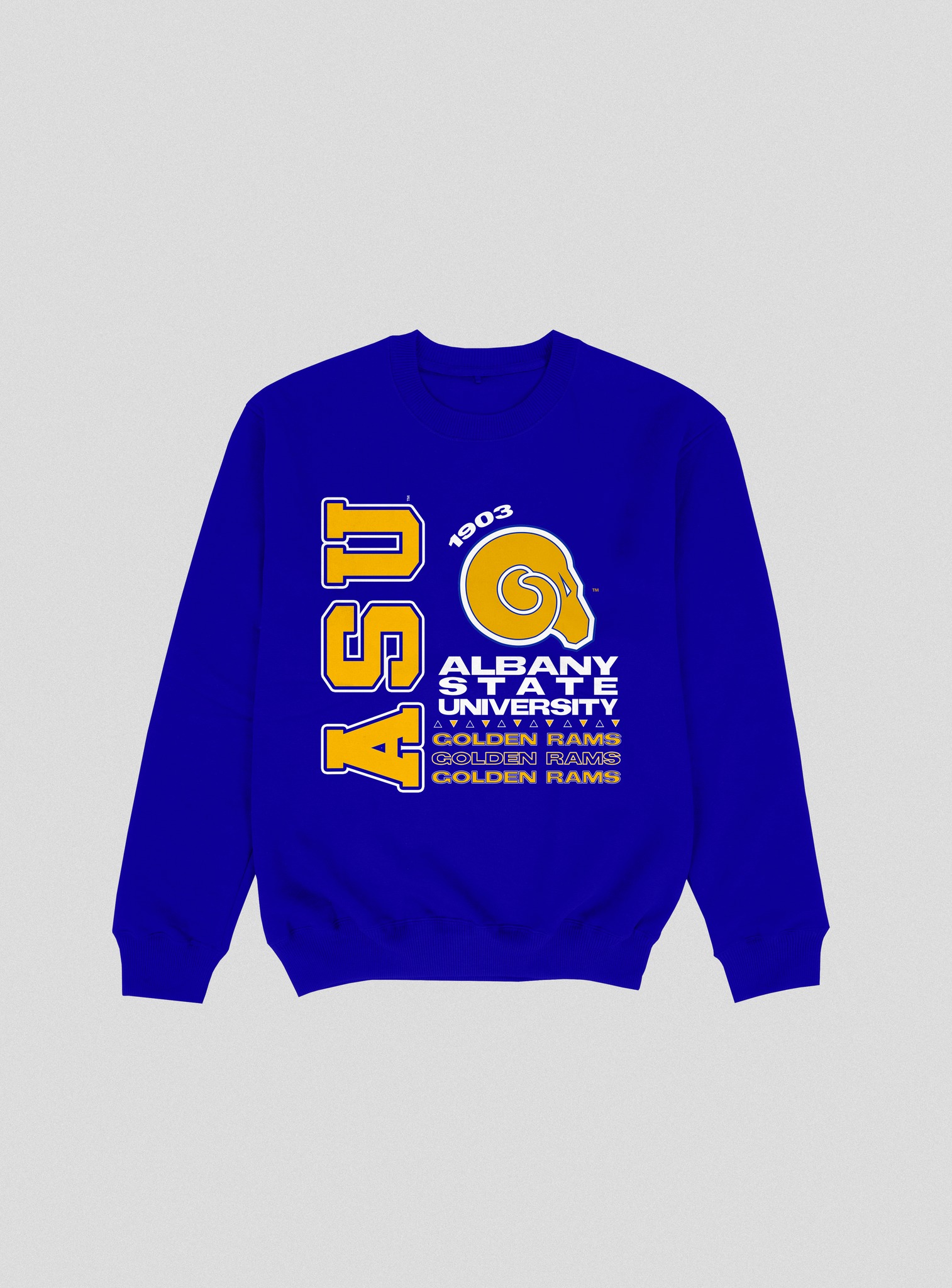 ALBANY STATE TOUR CREWNECK BLUE COLOR