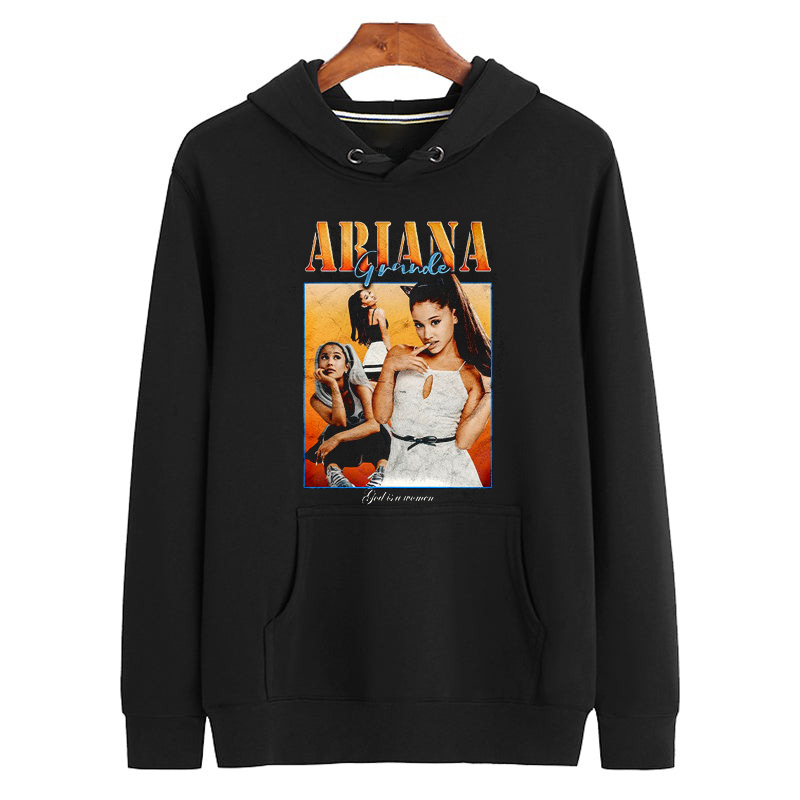 ARIANA GRANDE Ariana Grande-Butera Vintage   Retro Bootleg Unisex Hoodie