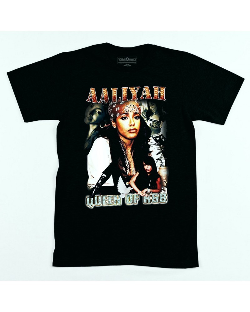 Aaliyah Queen Tee - Black