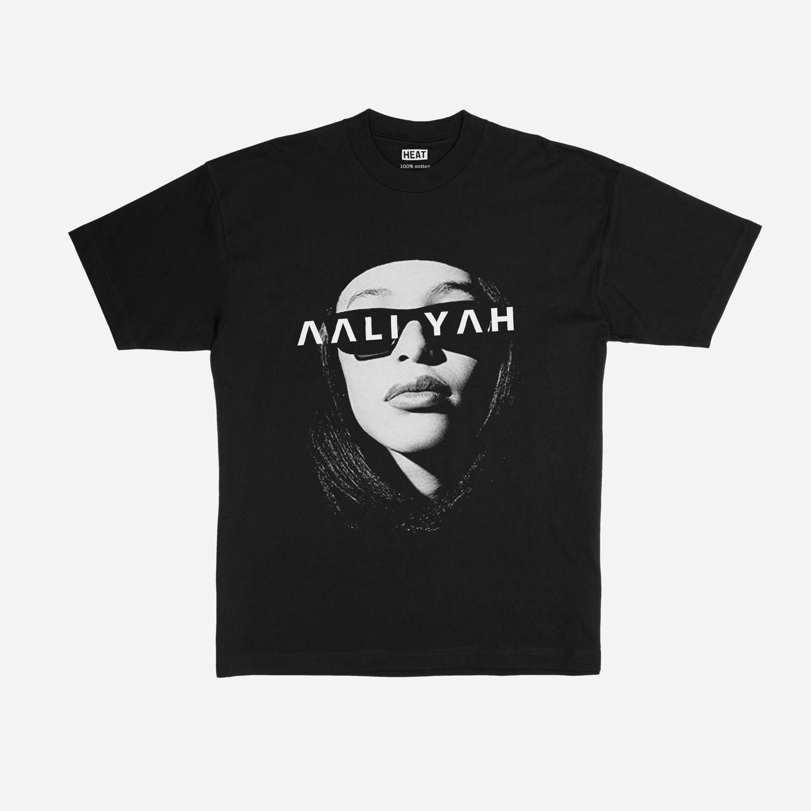 Aaliyah Shades Big Head Graphic T-Shirt