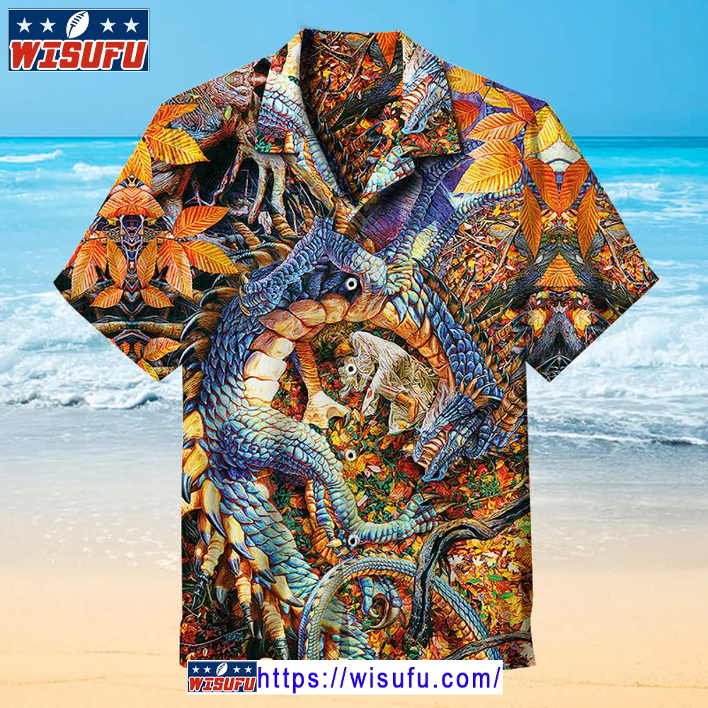 Abby's Dragon-universal Hawaiian Shirt