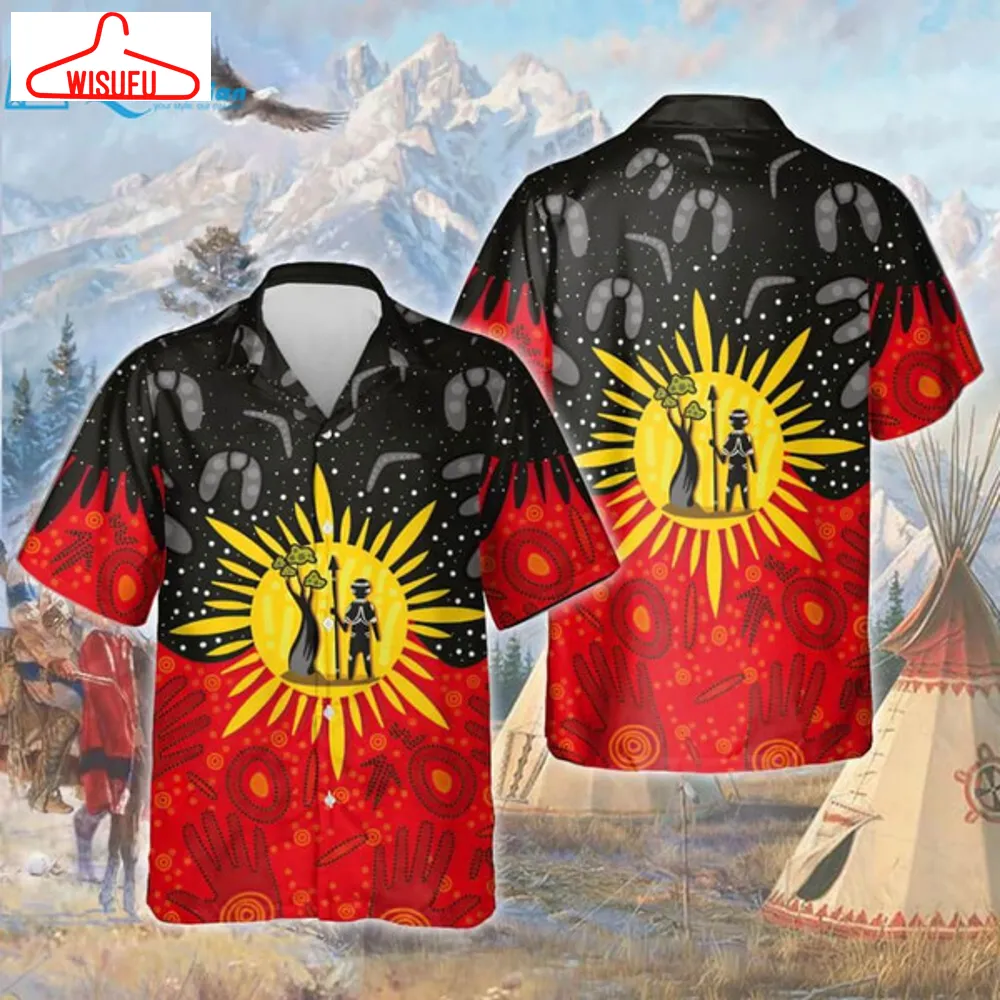 Aboriginal Australians Proud Hawaiian Shirt, Best Gift Ideas, New Fashion Gifts Vtbl91338