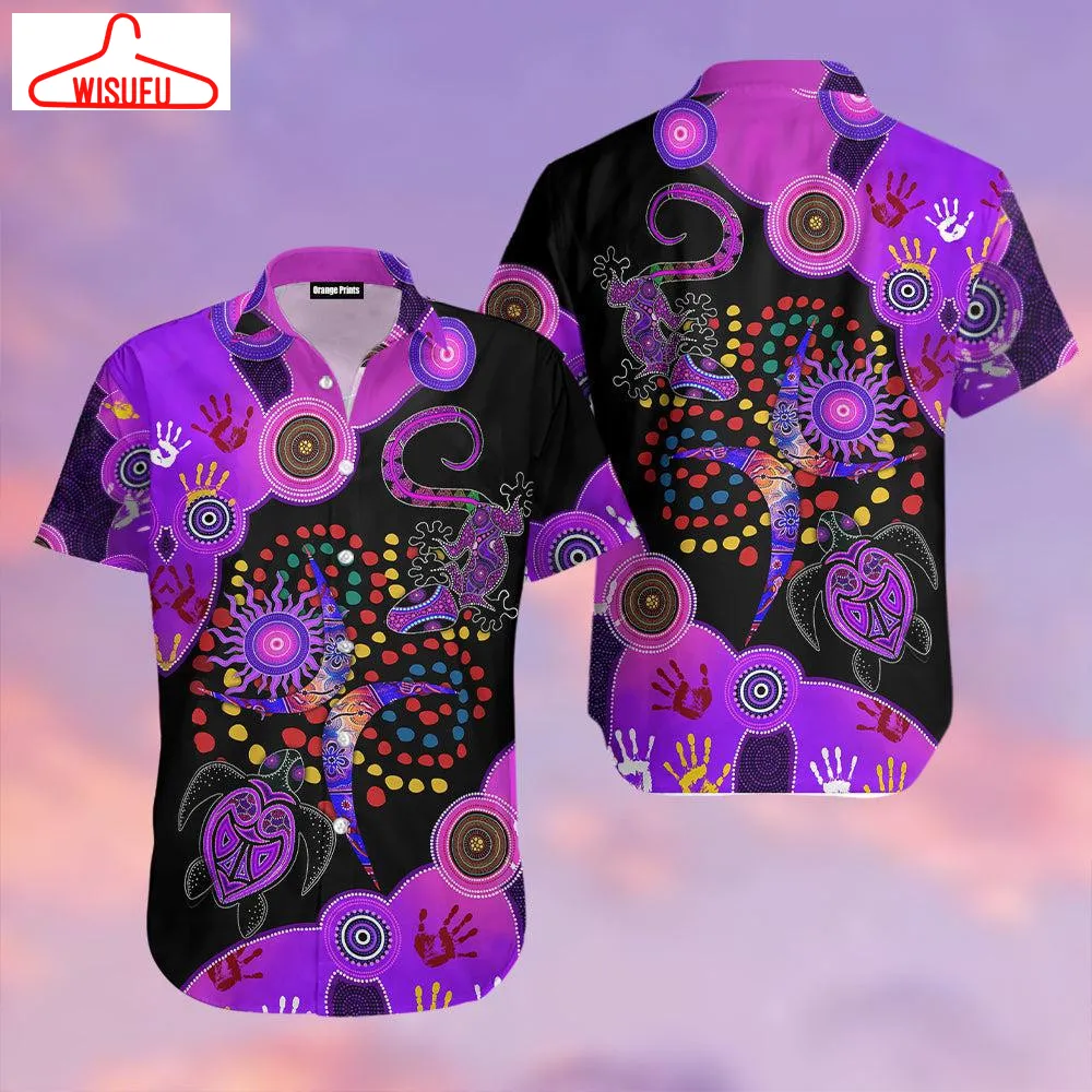 Aboriginal Naidoc Turtle Hawaiian Shirt