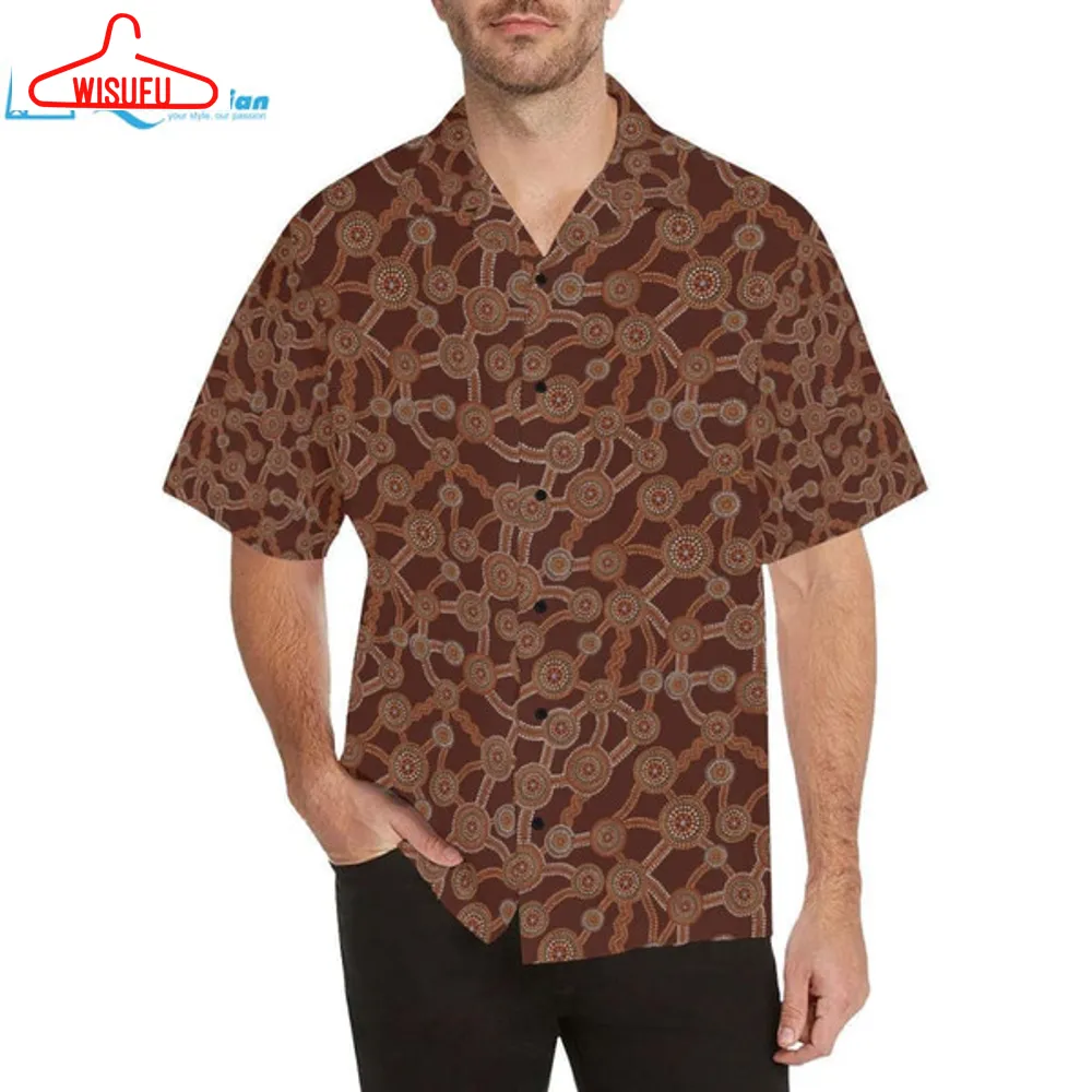 Aboriginal Pattern Print Design Hawaiian Shirt, Best Gift Ideas, New Fashion Gifts Vtbl93843