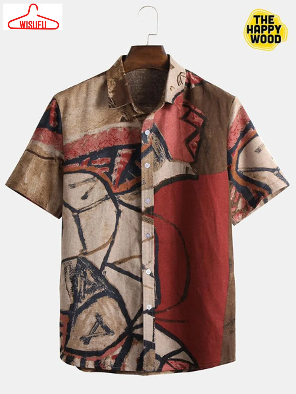 Abstract Printing Hawaiian Best Gift Ideas, New Fashion Gifts