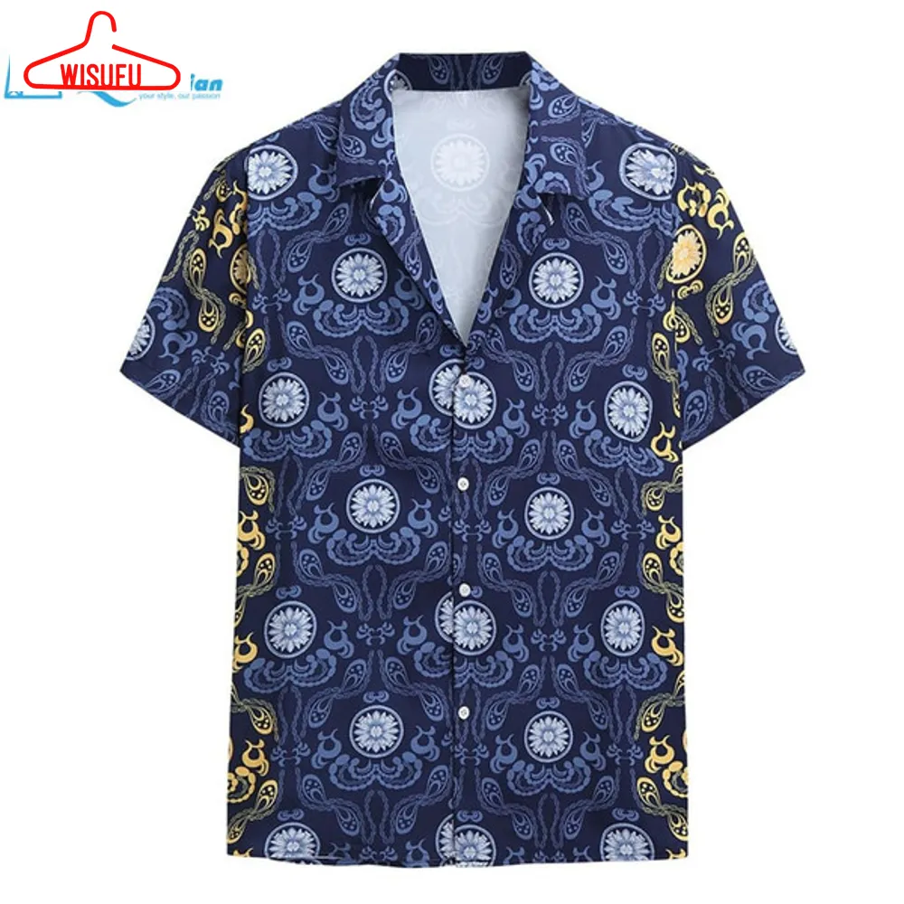 Abstractblue Unique Design Unisex Hawaiian Shirt, Best Gift Ideas, New Fashion Gifts