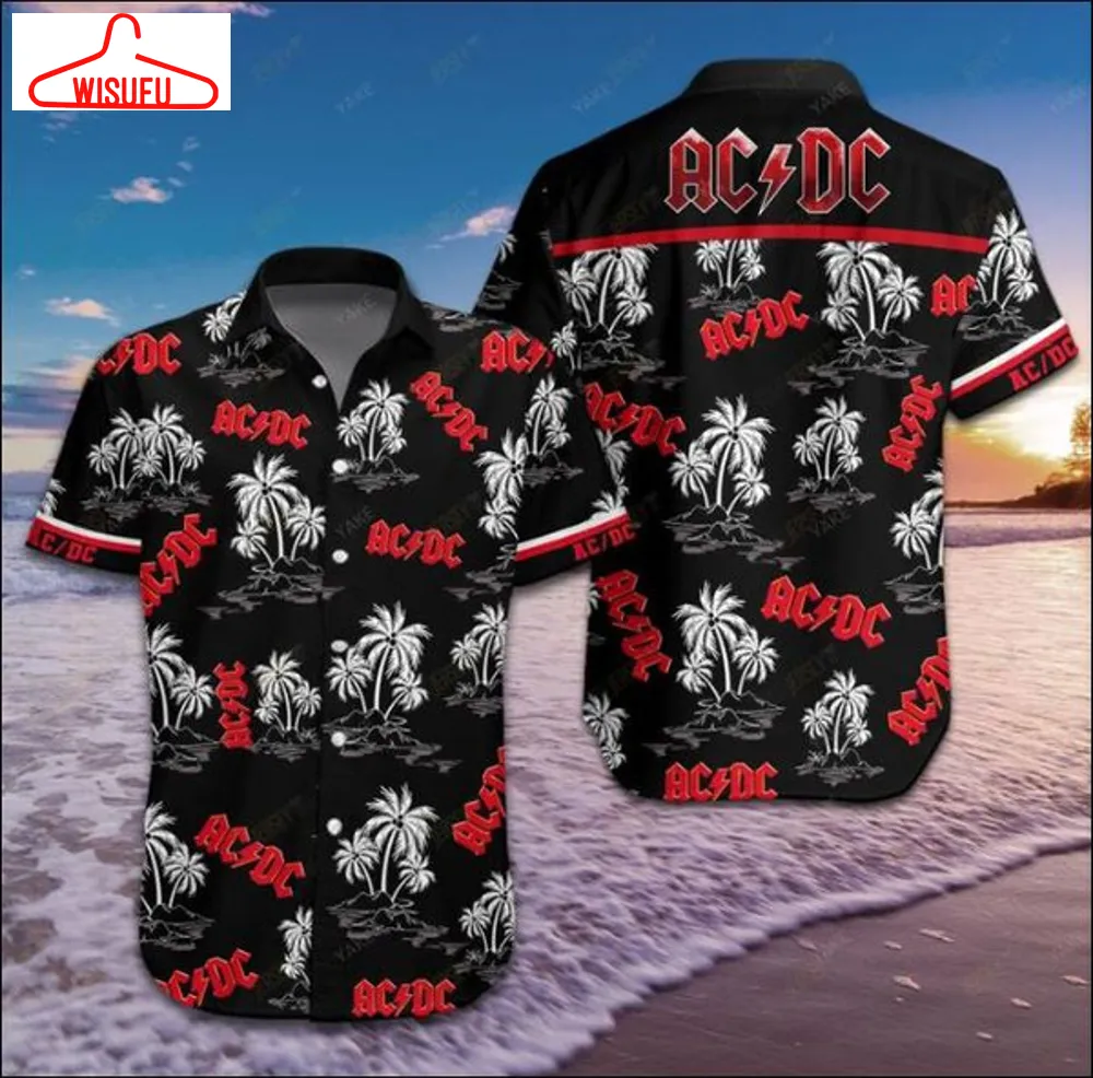 Ac Dc Hawaiian Shirt Best Gift Ideas, New Fashion Gifts