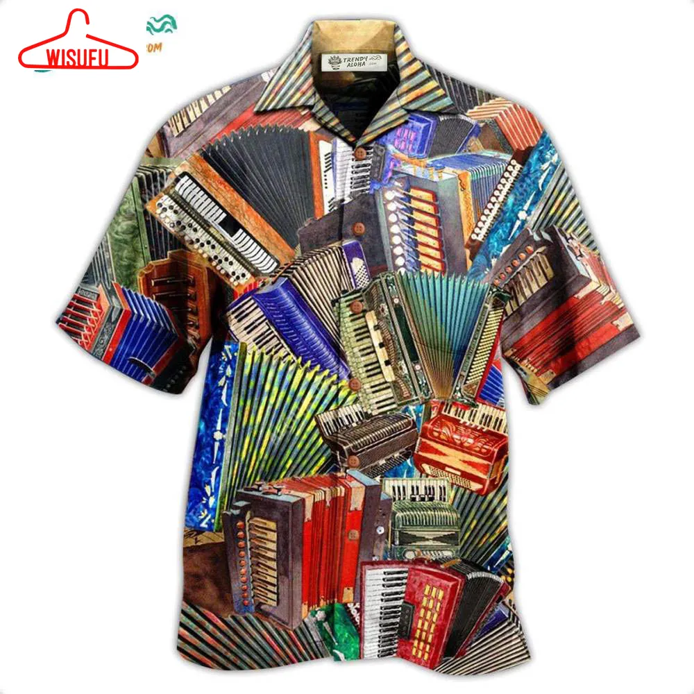 Accordion Music To Me You Are Awesome Hawaiian Shirt- Wisufu Aloha