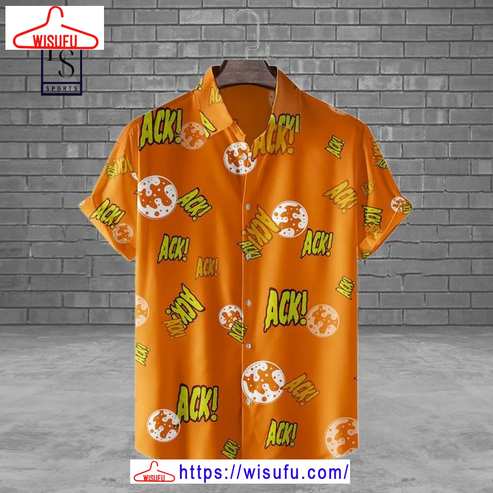 Ack Halloween Hawaiian Shirt, New Fashion Gifts