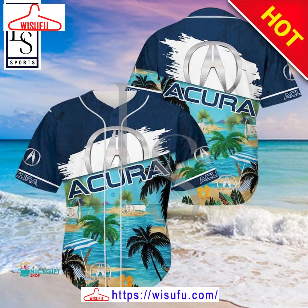 Acura Aloha Island Baseball Jersey, New Fashion Gifts