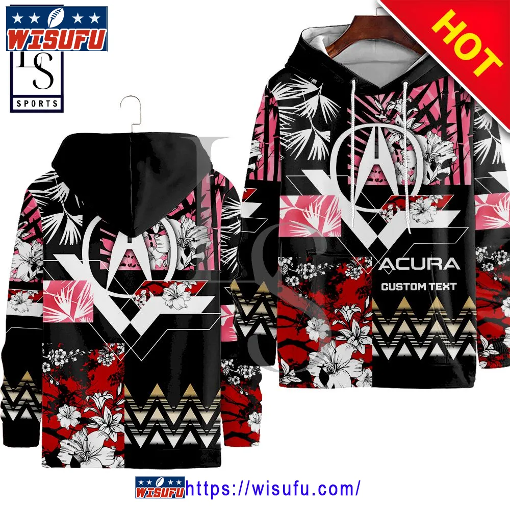 Acura Nature Custom Name Hoodie