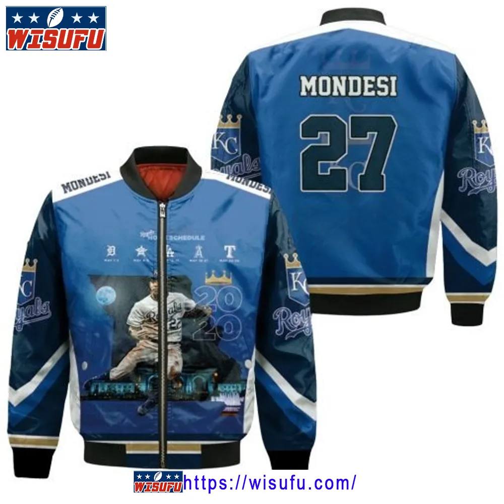 Adalberto Mondesi 5 Is Right On Track For Return Bomber Jacket