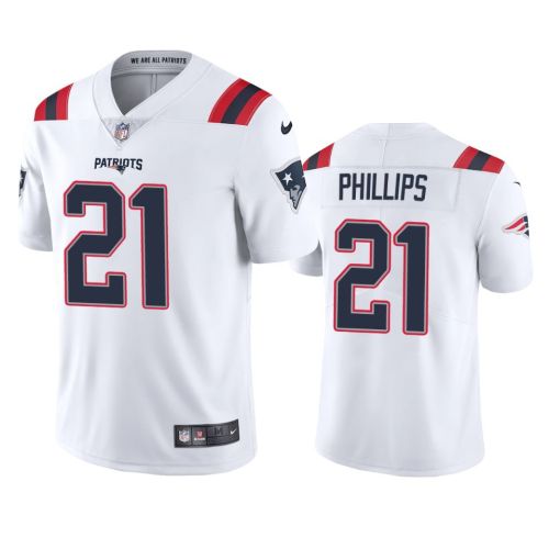 Adrian Phillips New England Patriots White Vapor Jersey