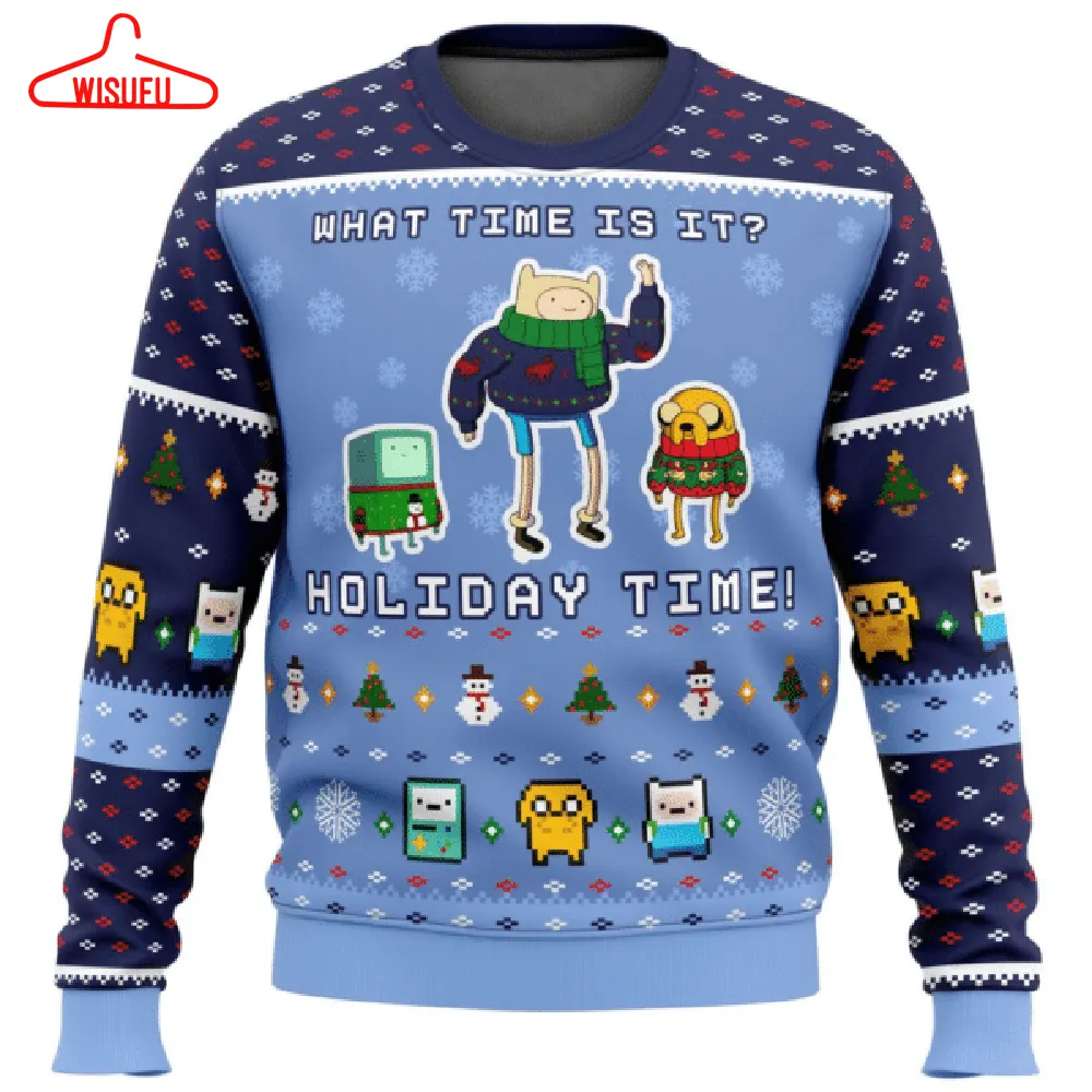 Adventure Time 2 Ugly Sweater Gifts, Adventure Time Gift Fan Ugly Sweater