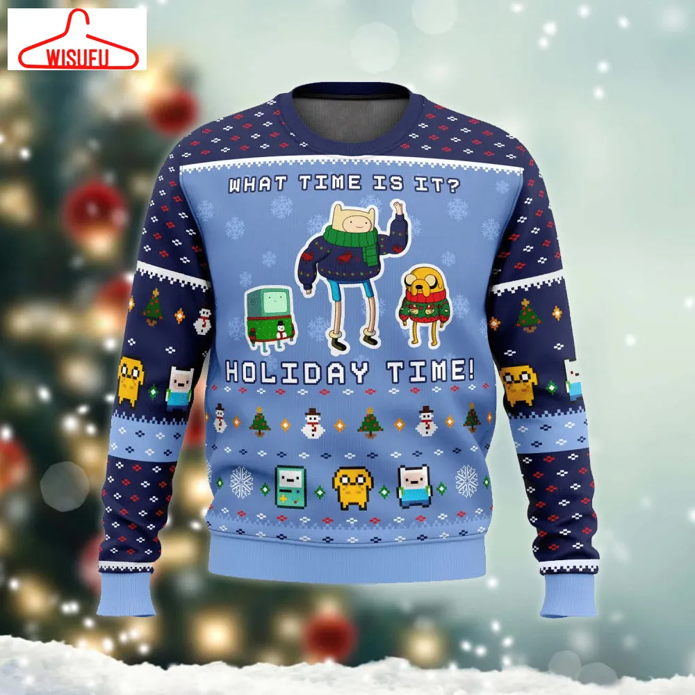 Adventure Time Holiday Time Ugly Sweater