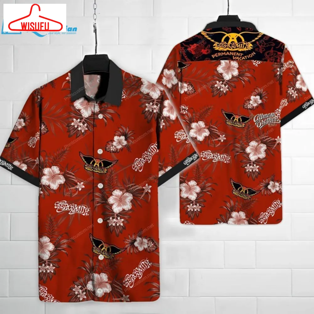 Aerosmith Hawaiian Shirt, Best Gift Ideas, New Fashion Gifts