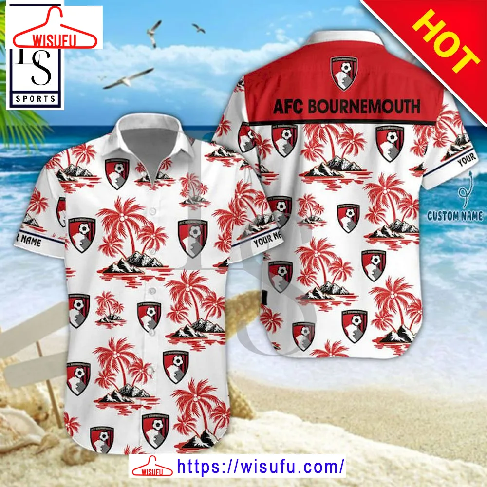 Afc Bournemouth Island Hawaiian Shirt, New Fashion Gifts