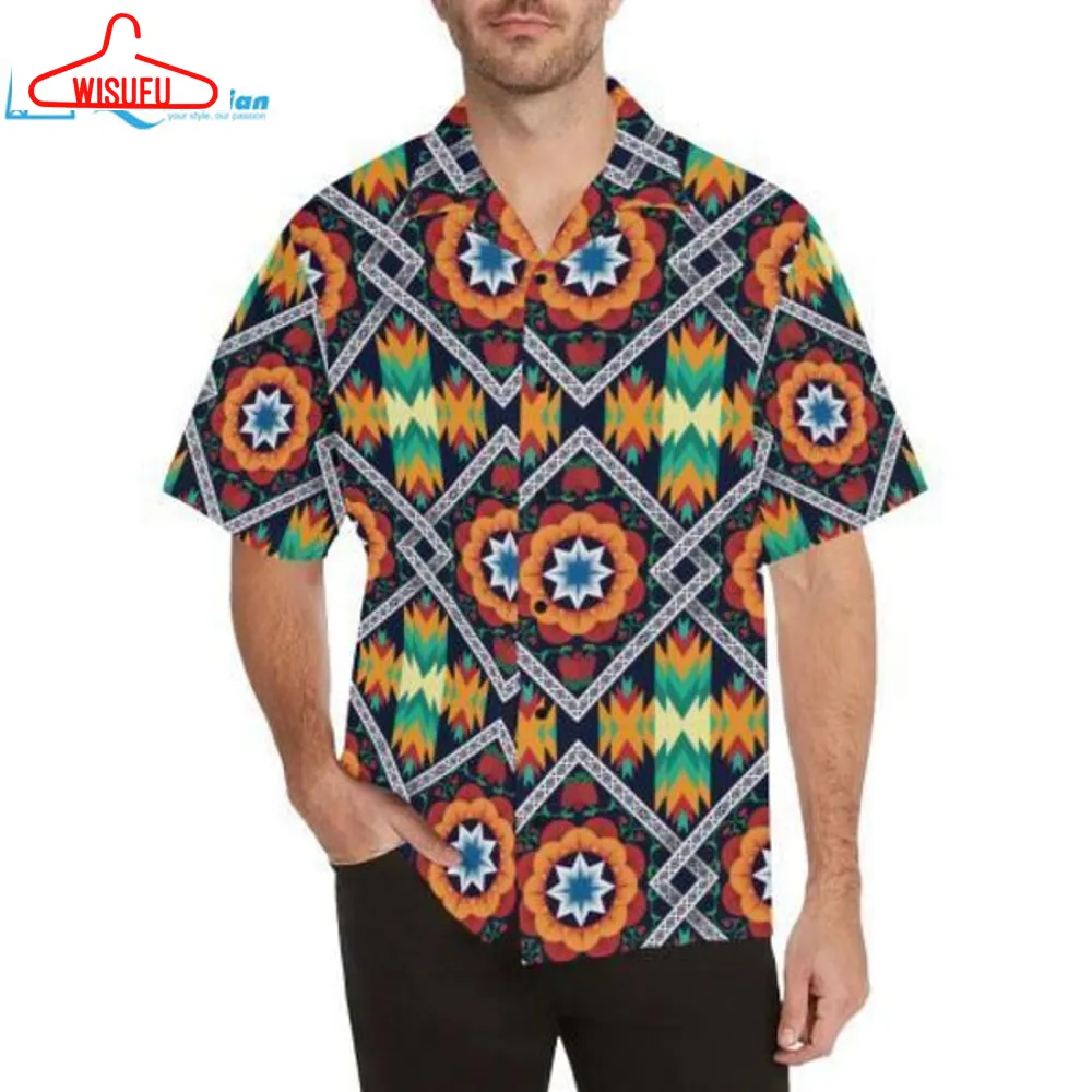 African Kente Hawaiian Shirt, Best Gift Ideas, New Fashion Gifts