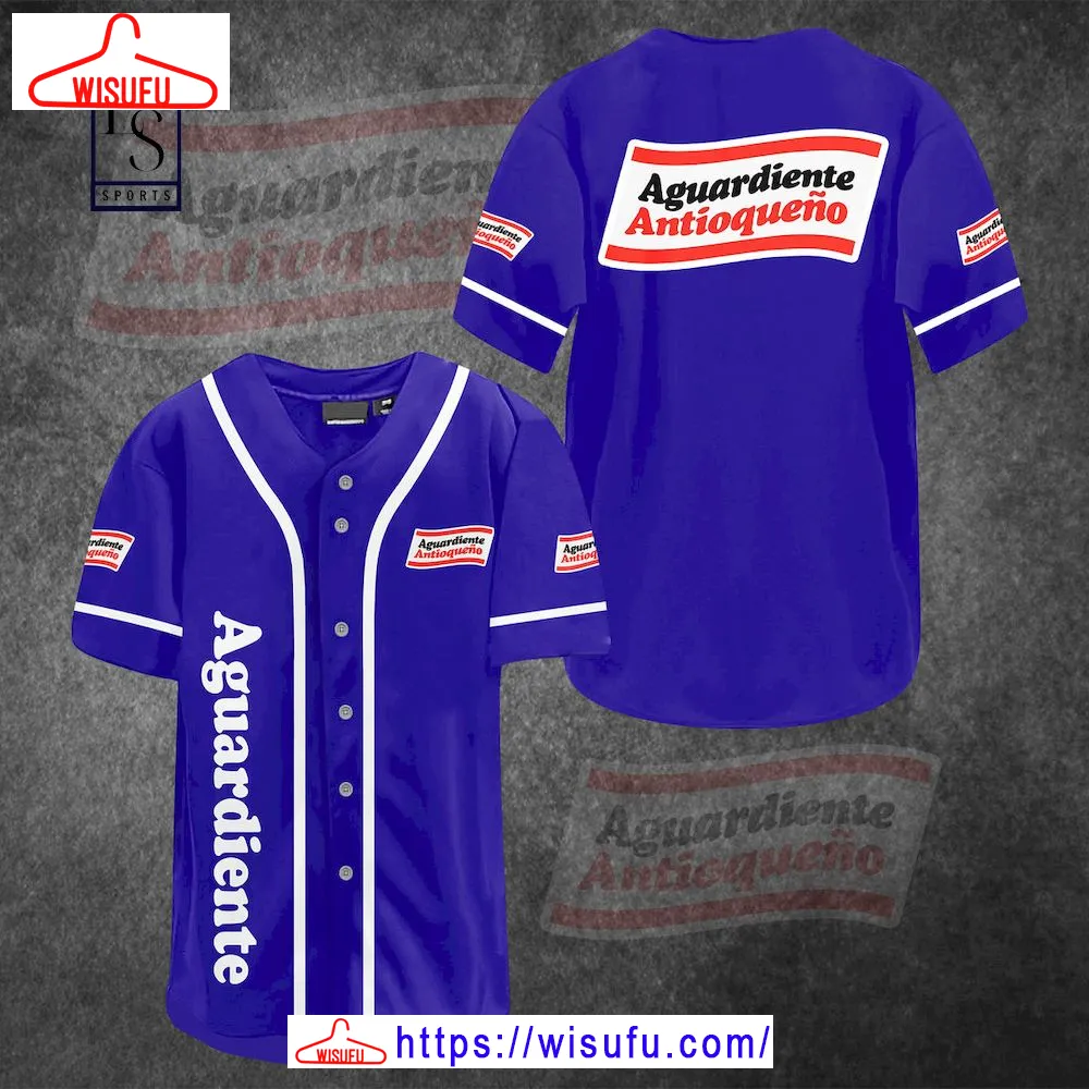 Aguardiente Baseball Jersey, New Fashion Gifts