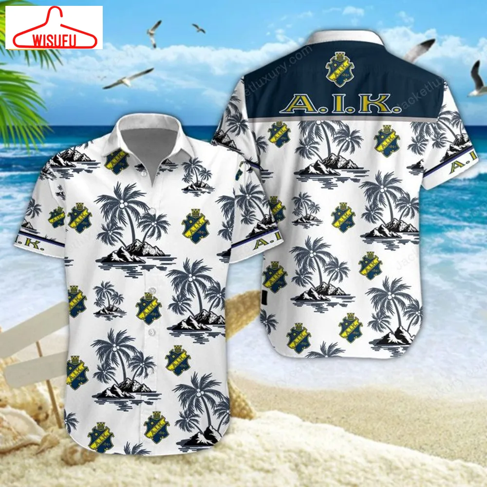 Aik Fotboll 2024 Hawaiian Shirt, New Fashion Gifts