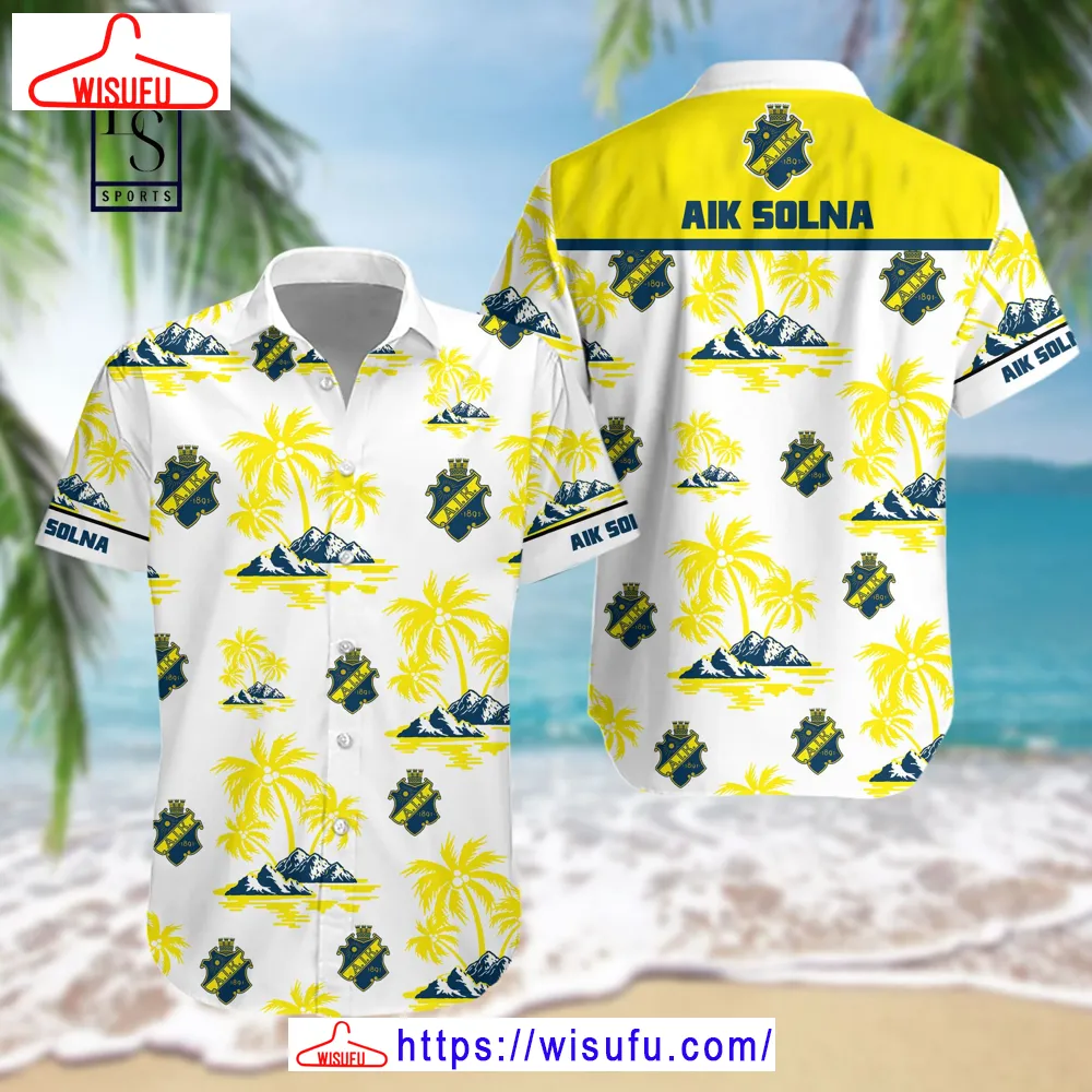 Aik Solna Hawaiian Shirt, New Fashion Gifts