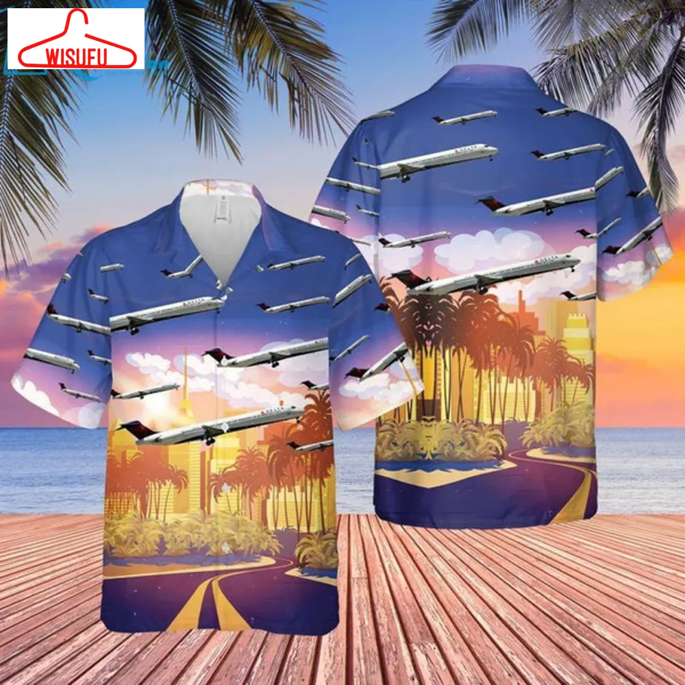 Air Lines Hawaiian Shirt For Men & Women Adult -, Best Gift Ideas, New Fashion Gifts