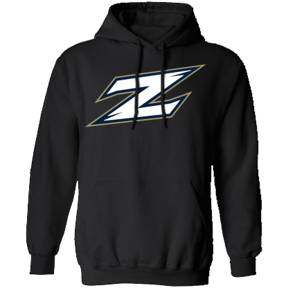 Akron Zips Logo Unisex Pullover Hoodie-Black