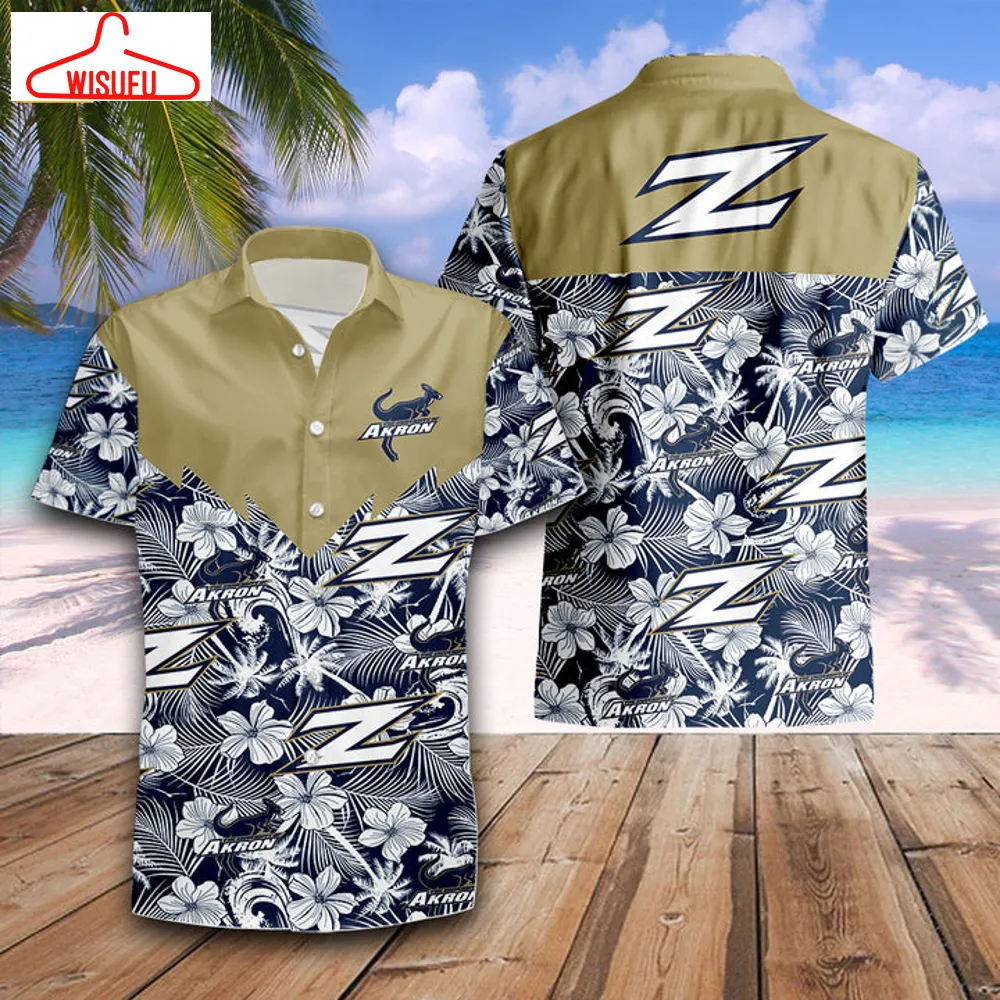 Akron Zips Ncaa Hawaii Shirt, New Fashion Gifts