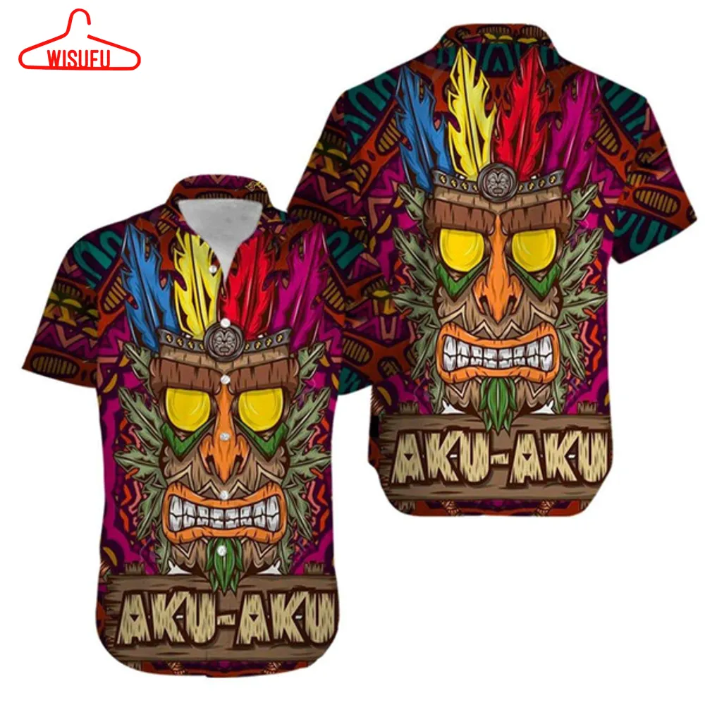 Aku Aku Tiki Hello Summer Aloha Hawaiian Best Gift Ideas, New Fashion Gifts