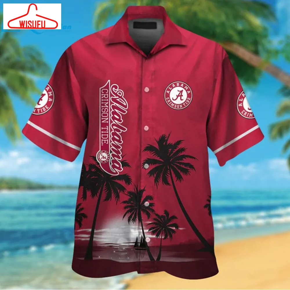 Alabama Crimson Tide Hawaiian Shirt, Best Gift Ideas, New Fashion Gifts