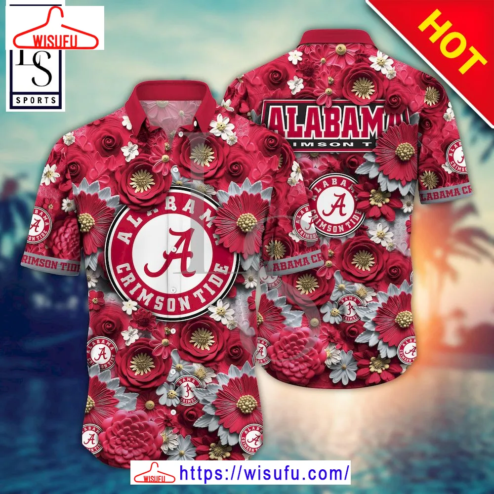 Alabama Crimson Tide Nc-aa Trending Summer Hawaiian Shirt, New Fashion Gifts