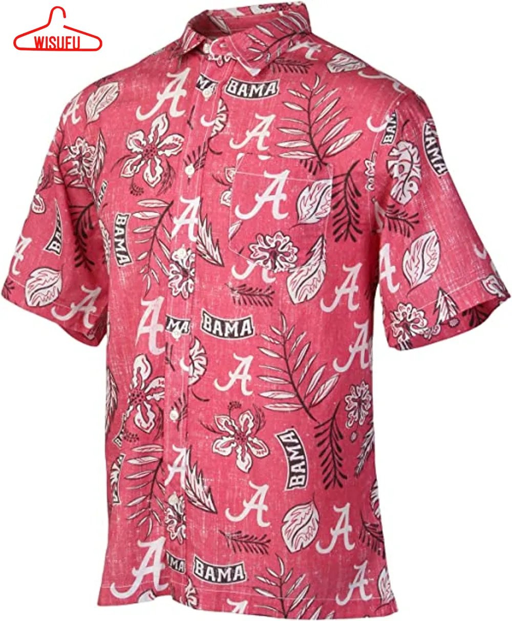 Alabama Crimson Tide Red Hawaiian Shirt, New Fashion Gifts