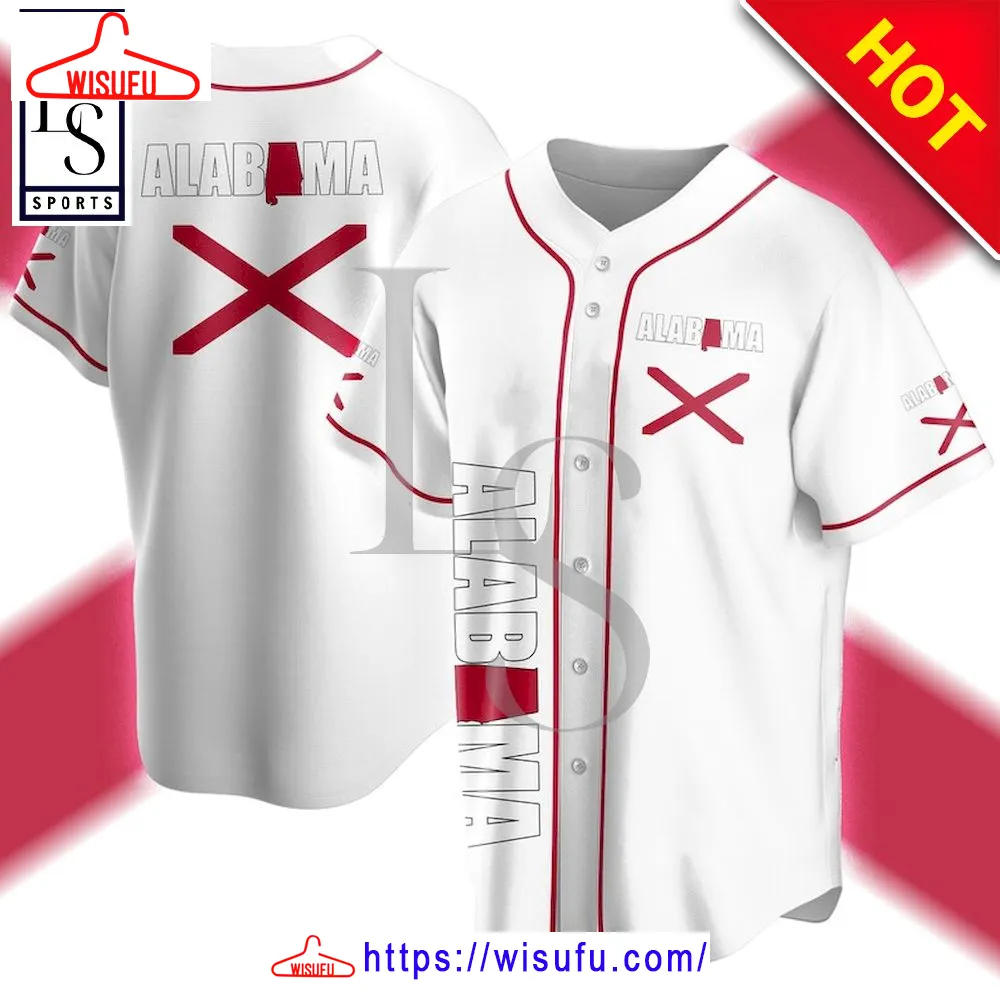 Alabama Jersey Baseball Shirt, New Fashion Gifts