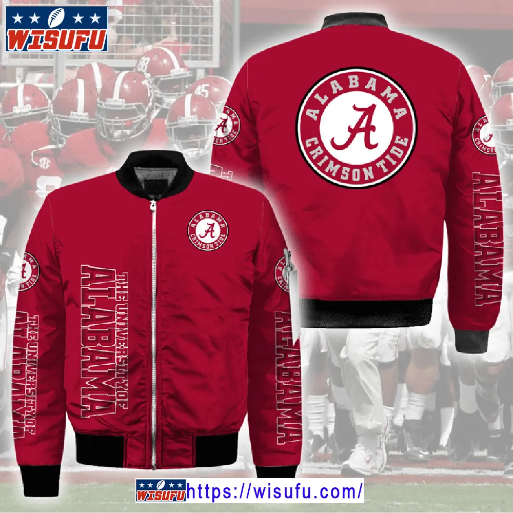 Alabama Red Bomber Jacket