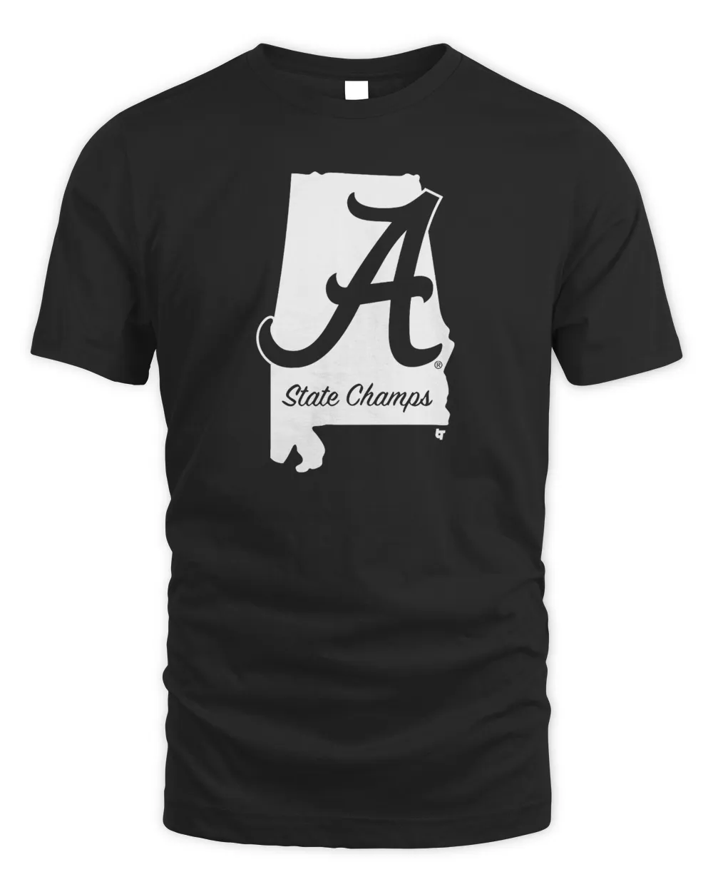 Alabama State Champs Tee Shirt-Black