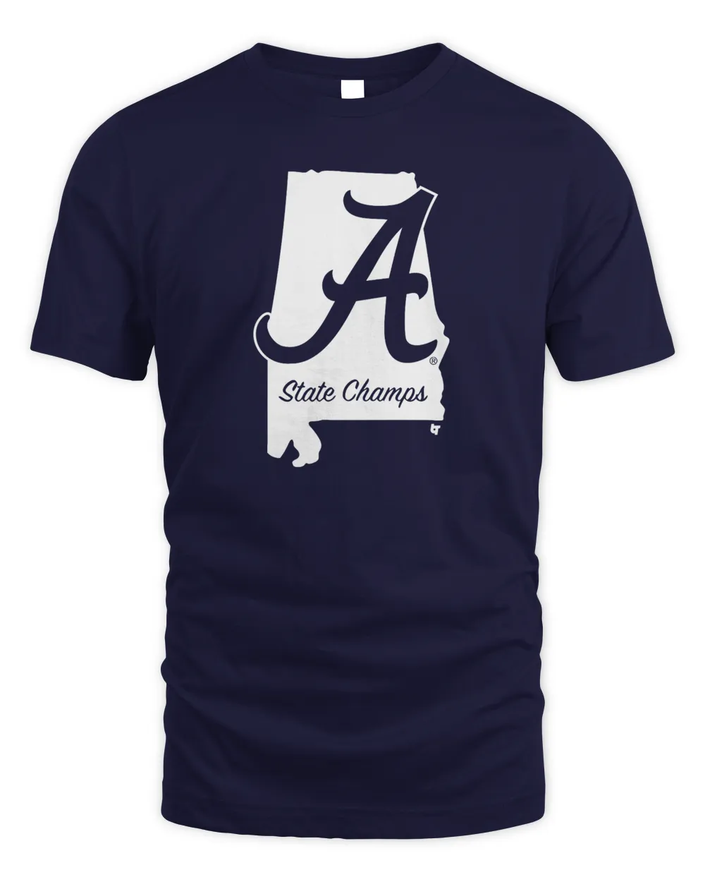 Alabama State Champs Tee Shirt-Navy