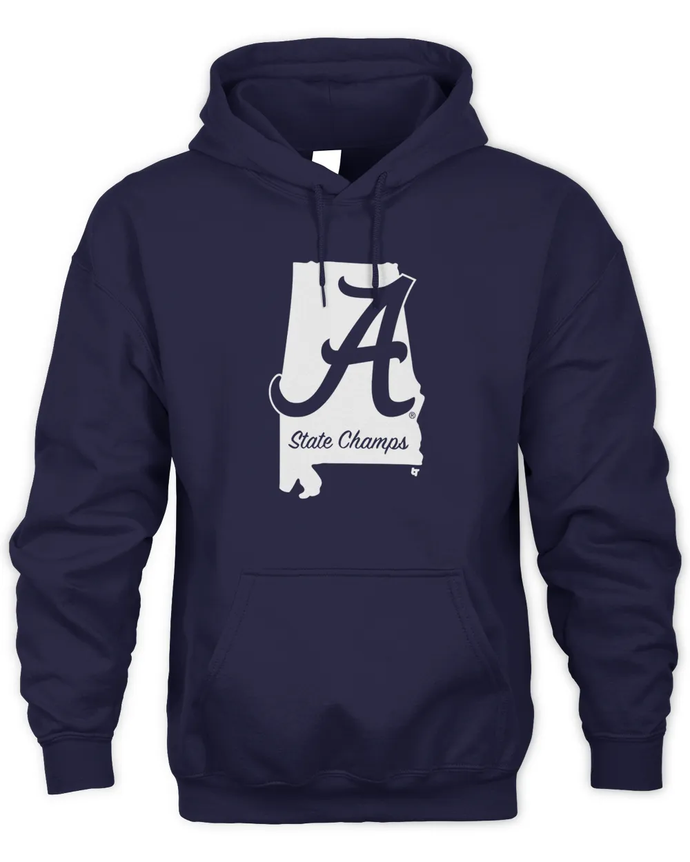 Alabama State Champs Unisex Hoodie-Navy