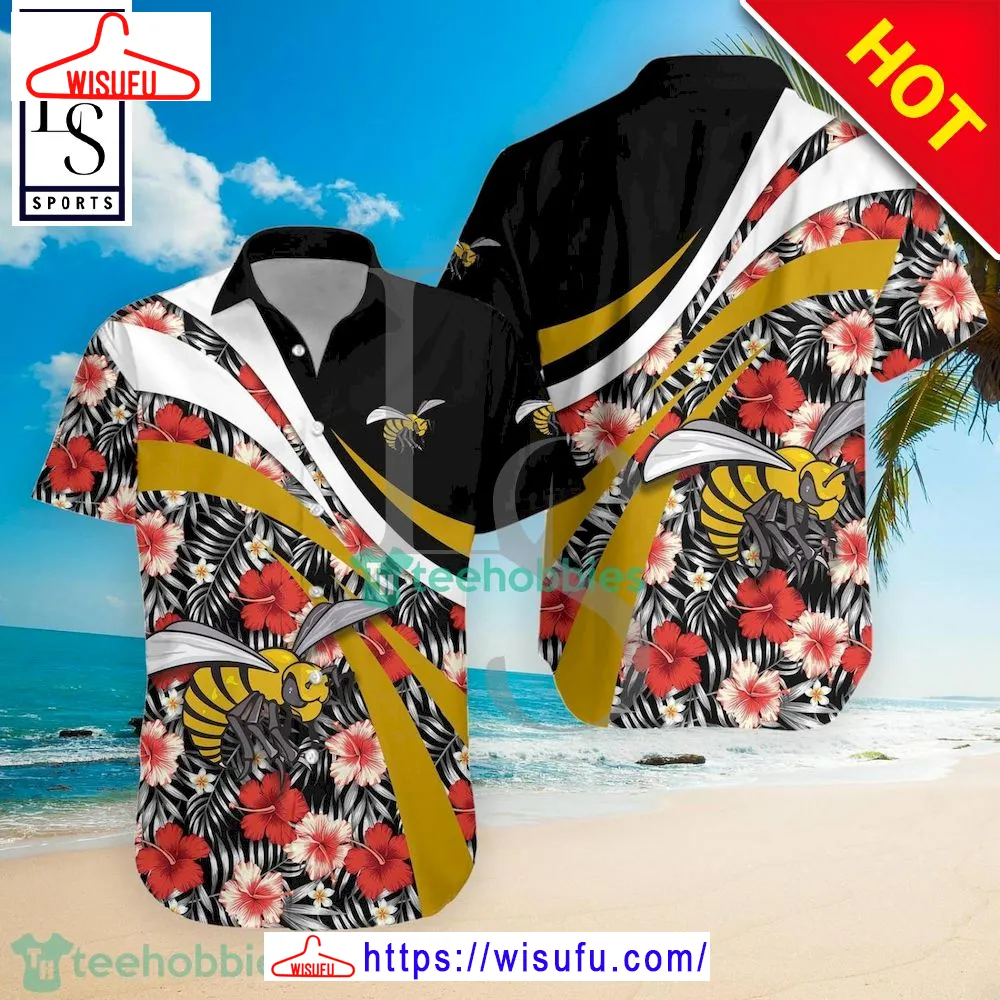 Alabama State Hornets Nc-aa Hibiscus Tropical Flower Hawaiian Shirt, New Fashion Gifts