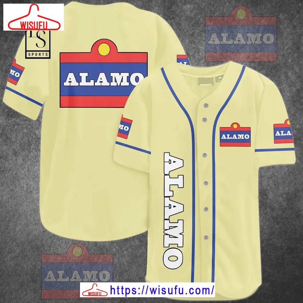 Alamo Beer Baseball Jersey, New Fashion Gifts