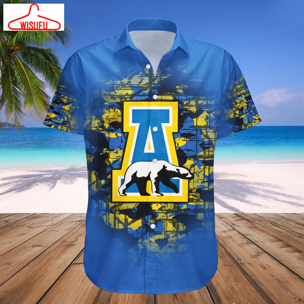 Alaska Nanooks Camouflage Vintage Hawaiian Shirt, New Fashion Gifts