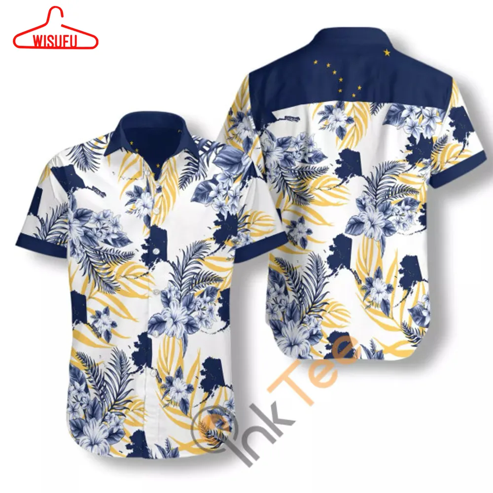 Alaska Proud N380 Hawaiian Shirts, 3d All Over Print Best Gift Ideas, New Fashion Gifts