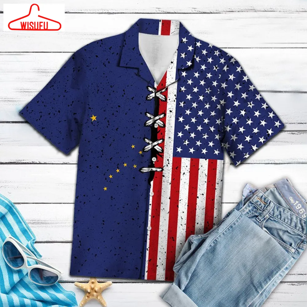 Alaska Usa Flag T2907 - Best Gift Ideas, New Fashion Gifts