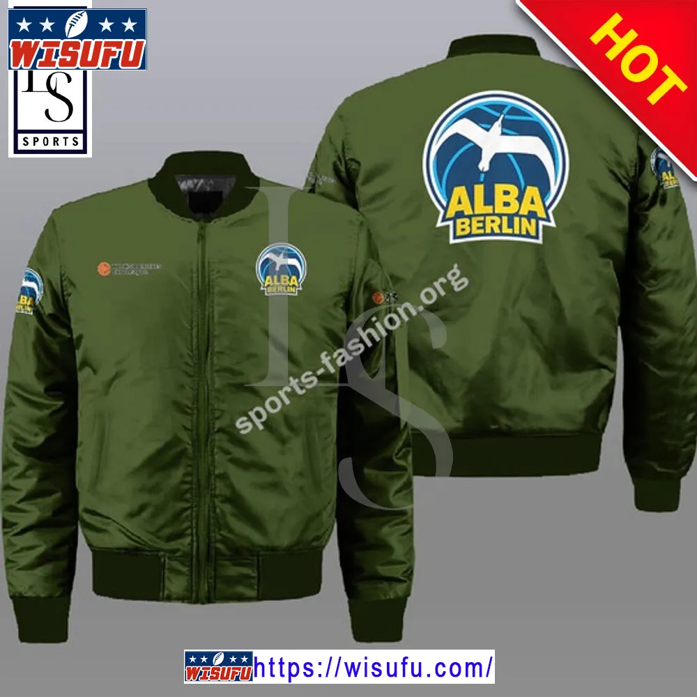 Alba Berlin Green Bomber Jacket