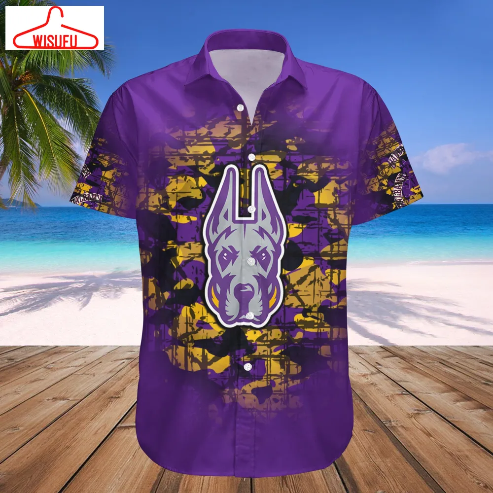 Albany Great Danes Camouflage Vintage Hawaiian Shirt, New Fashion Gifts